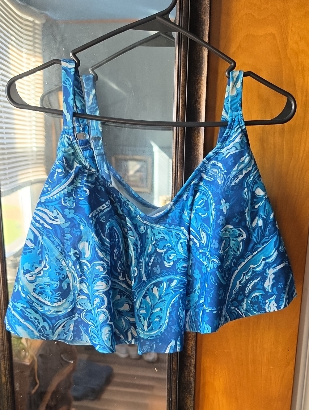 torrid Blue Paisley Swim Set